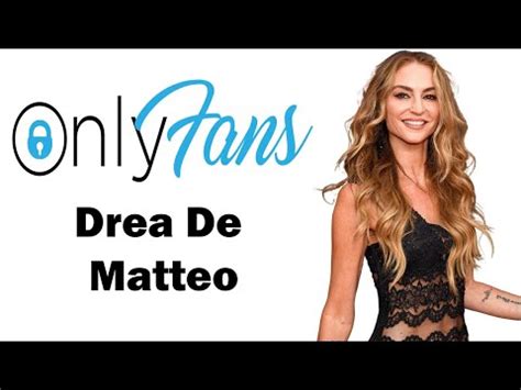 drea de matteo nude onlyfans|Drea De Matteo Nude Dreadematteo Onlyfans